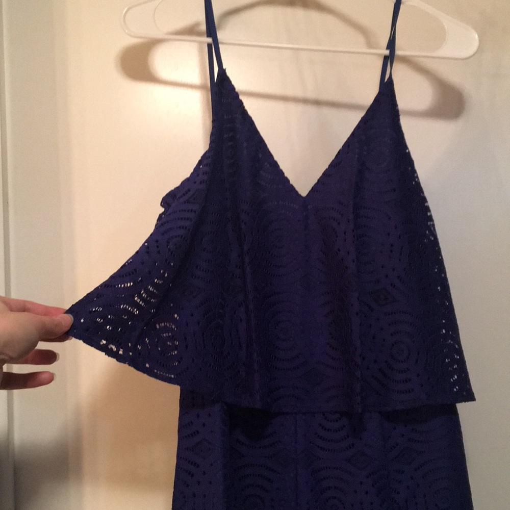 Lilly Pulitzer Caia Lace Romper. - Picture 3 of 9